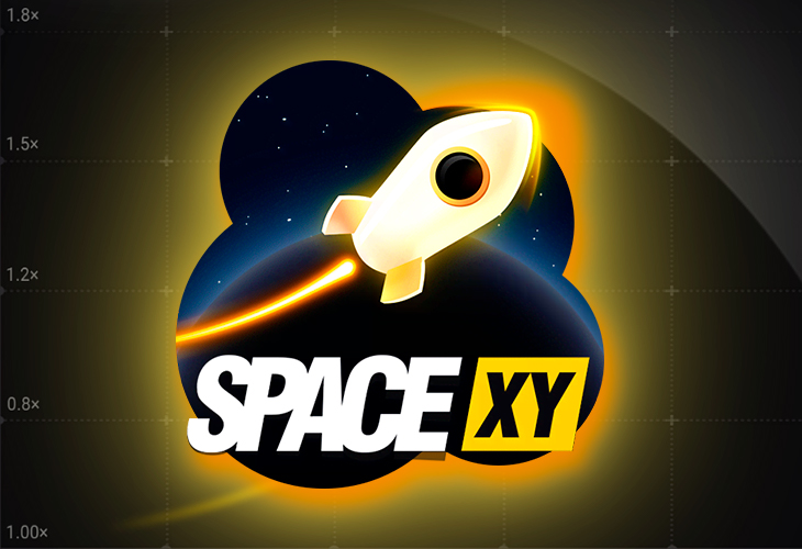 Игровой автомат Space XY - яркая игра на деньги где взлетает ракета и умножает коэффициент.